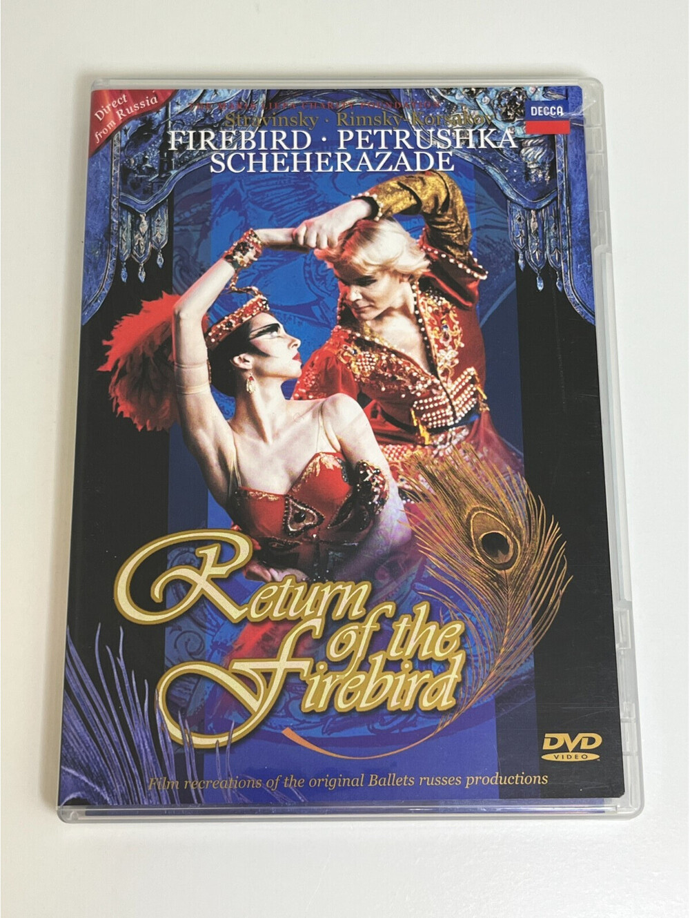 Return of the Firebird DVD Decca Stravinsky Rimsky-Korsakov Liepa Ballet 2002